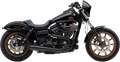 COBRA EL DIABLO 2-INTO-1 EXHAUST FOR HARLEY-DAVIDSON 2012 - 2017 Black El Diablo 2-Into-1 Exhaust System