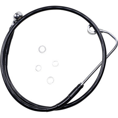 EXTENDED LENGTH STAINLESS STEEL BRAKE LINE KITS FOR HARLEY-DAVIDSON