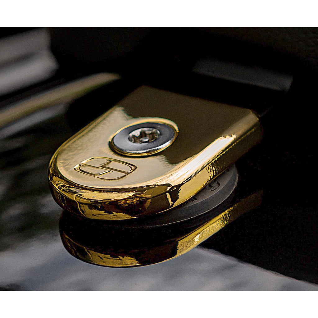 Chrome Security Seat Screw for Harley-Davidson Gold