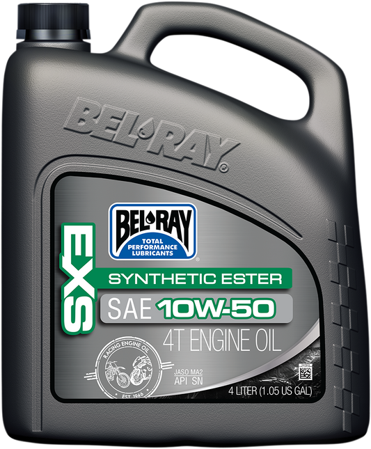Aceite Motor 10W-50 Bel-Ray EXS Synthetic Ester 4T Motorcycle Engine Oil amsoil DB50QT