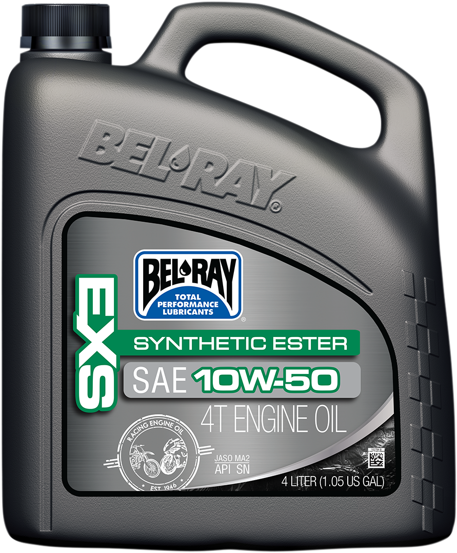 Aceite Motor 10W-50 Bel-Ray EXS Synthetic Ester 4T Motorcycle Engine Oil amsoil DB50QT