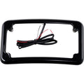 CURVED LIGHTED LICENSE PLATE FRAMES FOR HARLEY-DAVIDSON
