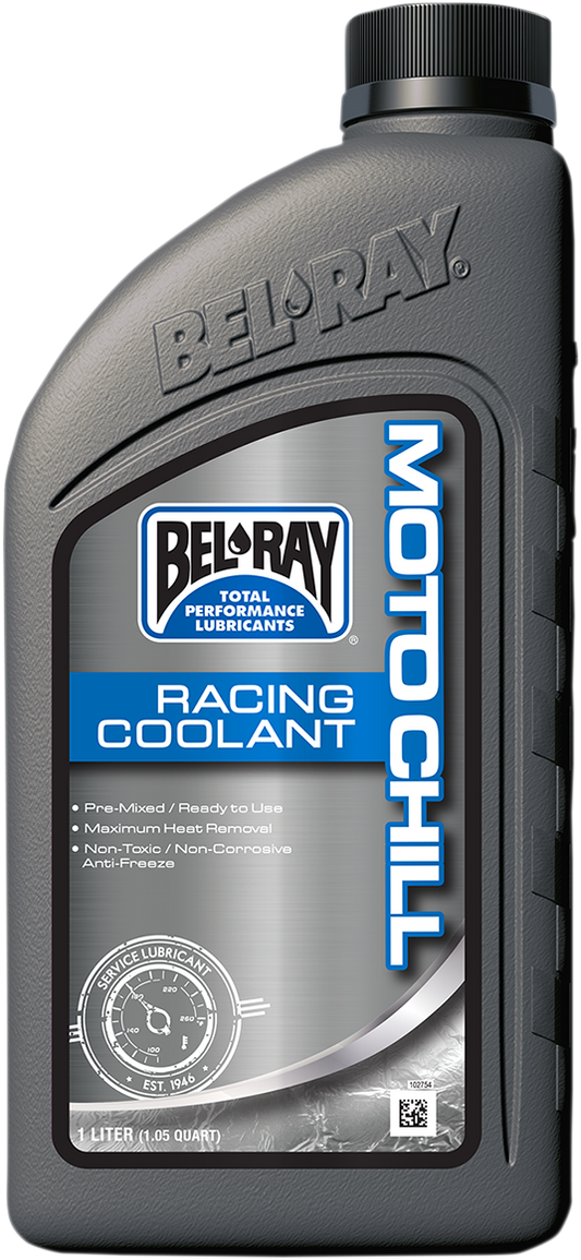 Anticongelante Liquido Radiador Bel-Ray Moto Chill Racing Coolant 1L