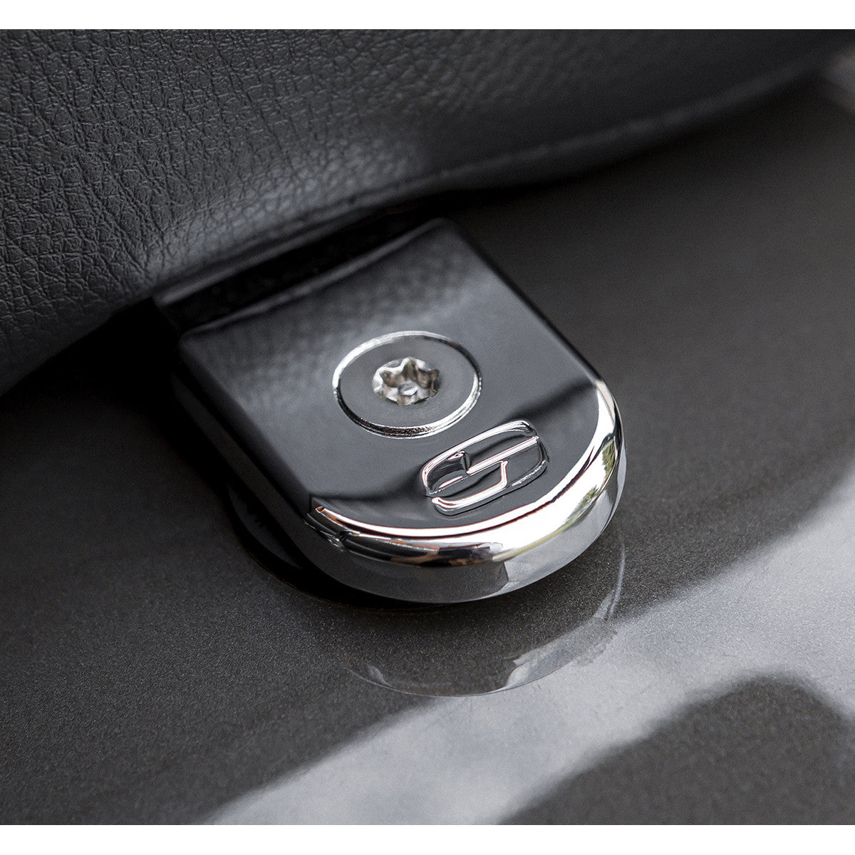 Tornillo Seguridad Cromado Asiento Para Harley-Davidson