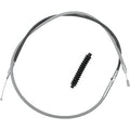 BRAIDED AND BLACK VINYL HIGH EFFICIENCY (H.E.) CLUTCH CABLES FOR HARLEY-DAVIDSON