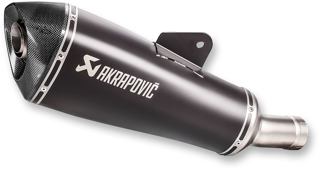 AKRAPOVIC SLIP-ON SERIES MUFFLERS MUFFLER BLK TI R1200R 15