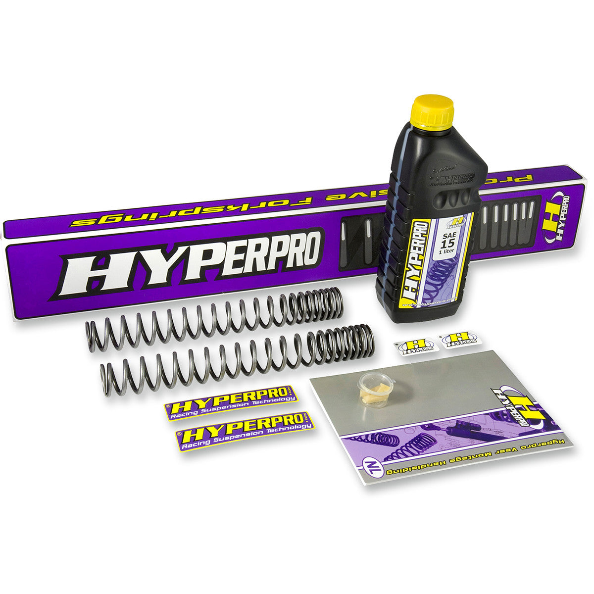 Kit Suspension Mejorada Para Harley-Davidson Dyna Fat Bob Hyperpro Fork Springs