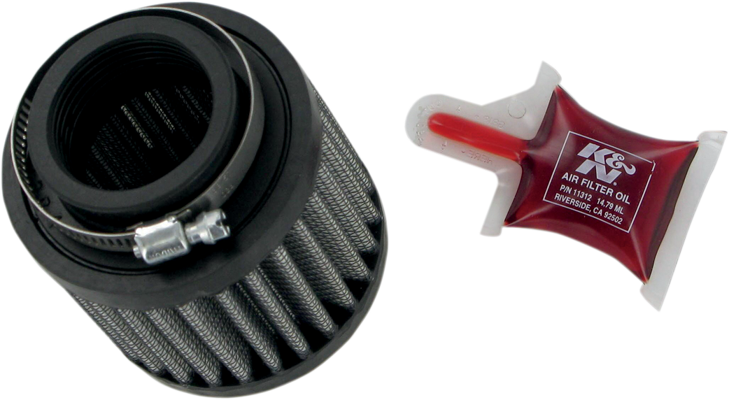K & N RUBBER BASE CRANKCASE VENT FILTER AIR FIL UNIVERSAL