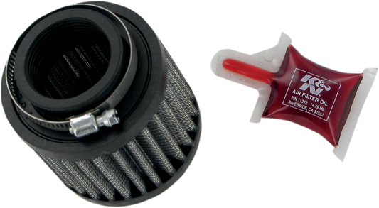 K & N RUBBER BASE CRANKCASE VENT FILTER AIR FIL UNIVERSAL