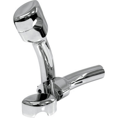 5.5" Rise Pullback Hefty Handlebar Riser For 1-1/4" Handlebars