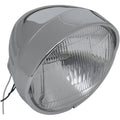 CHROME CUSTOM SPRINGER-STYLE HEADLIGHT ASSEMBLIES FOR HARLEY-DAVIDSON