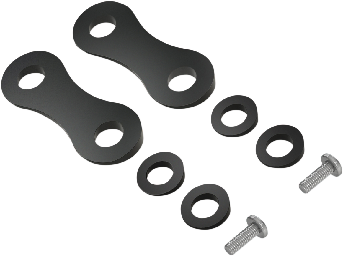 SHOW CHROME HANDLEBAR RISER SHIMS HANDLEBAR RISER KIT GL 18