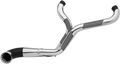 TRASK NB PERFORMANCE 2-INTO-1 EXHAUST SYSTEMS FOR HARLEY-DAVIDSON 1997 - 2013 Chrome/Black NB Performance 2-Into-1 Exhaust System