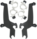 MEMPHIS SHADES METRIC NO-TOOL TRIGGER-LOCK MOUNT KITS FOR SPORTSHIELDS MNT KIT SS VN900 CU BLK