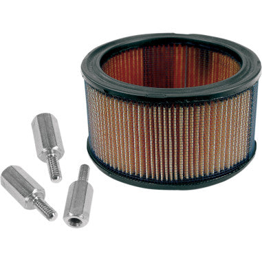 HIGH-FLOW AIR FILTER AND ADAPTER KIT FOR HARLEY-DAVIDSON