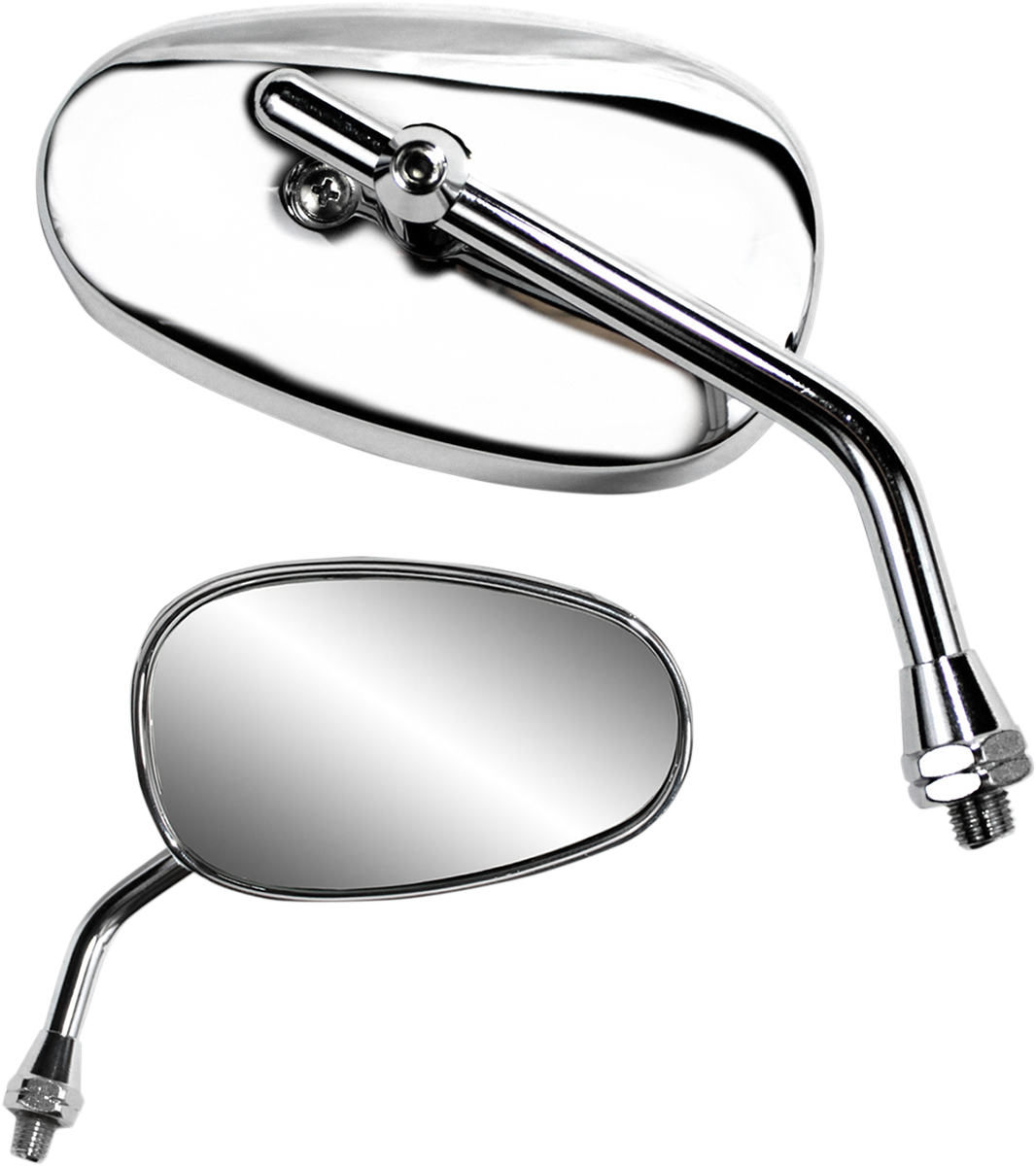 PARTS UNLIMITED MINI CLASSIC "HARLEY LOOK" MIRRORS MIRROR PU MINI CLASSIC