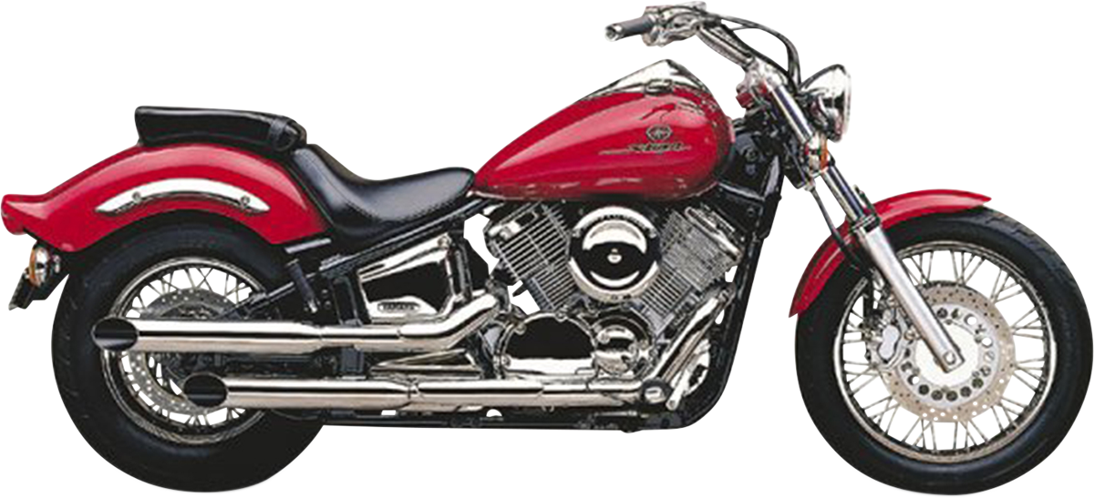 COBRA COMPLETE SLIP-ON MUFFLERS FOR METRIC CRUISERS BLVD MUFF S/C VSTAR 1100