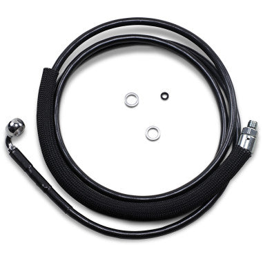 STAINLESS STEEL HYDRAULIC CLUTCH LINES FOR HARLEY-DAVIDSON
