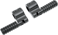 LINDBY CLAMP-ON FOOTPEGS FOOTPEG CLAMPON ORING BLK