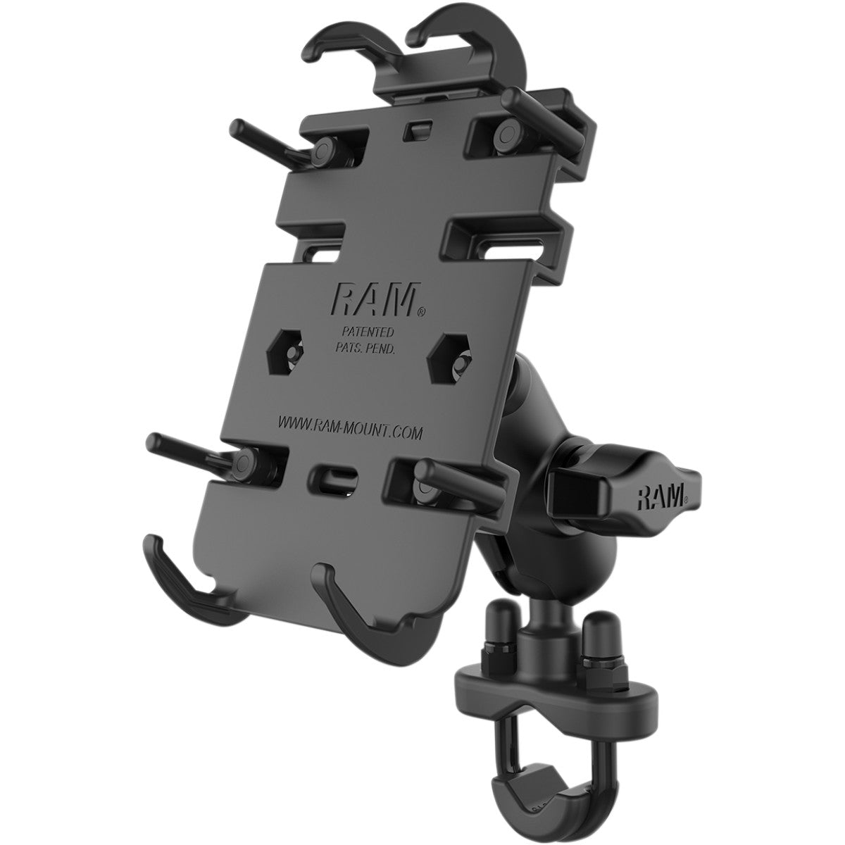 RAM Mount Quick Grip Phone Mount With U-Bolt Base