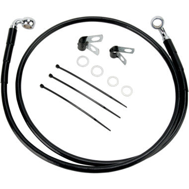 EXTENDED LENGTH STAINLESS STEEL BRAKE LINE KITS FOR HARLEY-DAVIDSON