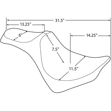 PREDATOR III SEATS FOR HARLEY-DAVIDSON