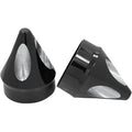 Tapones Eje Rueda Para Harley-Davidson 2000-2007 Spike Black Front Axle Covers