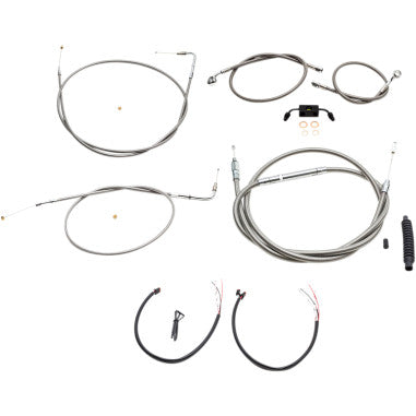 HANDLEBAR CABLE/BRAKE & CLUTCH LINE/WIRE KITS AND COMPONENTS FOR HARLEY-DAVIDSON