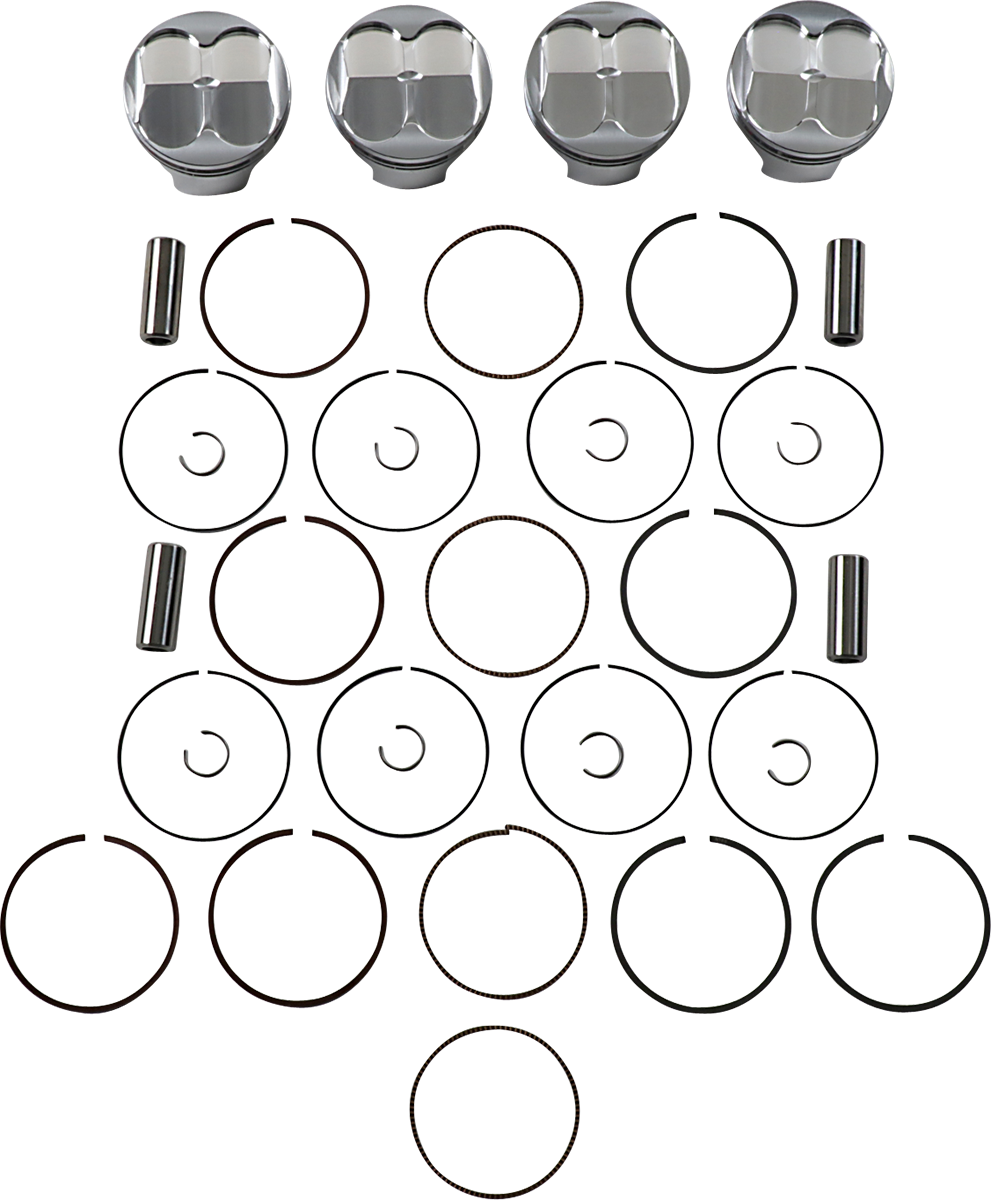 JE PISTONS PISTONS PSTN KT R6 01-05 67.5MM