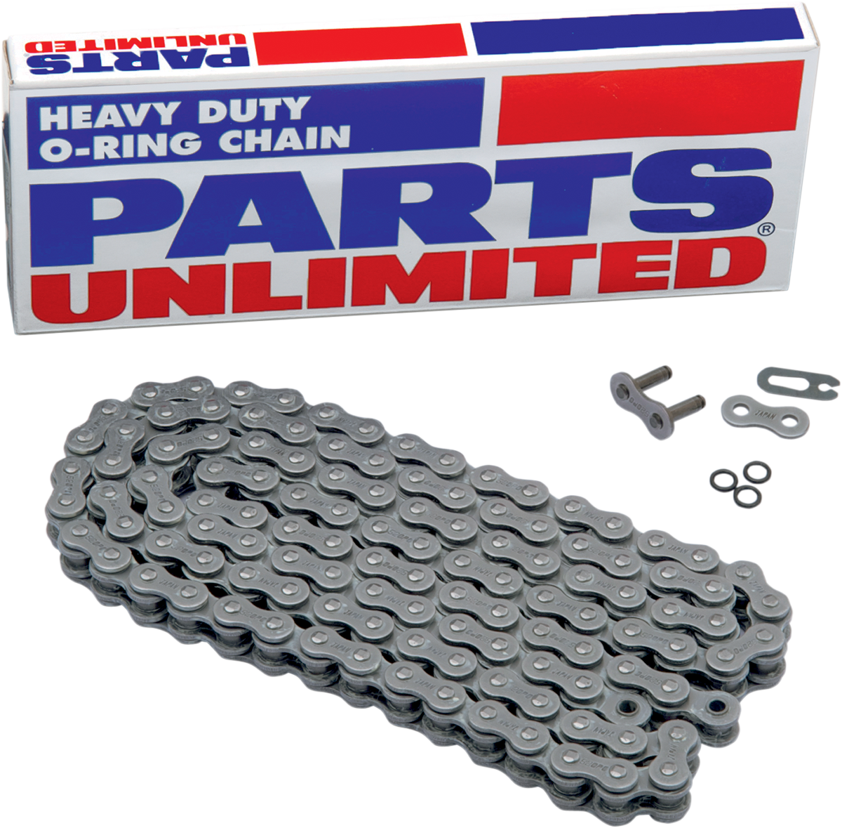 PARTS UNLIMITED-CHAIN MOTORCYCLE CHAIN CHAIN PU 520 O-RING X 88L