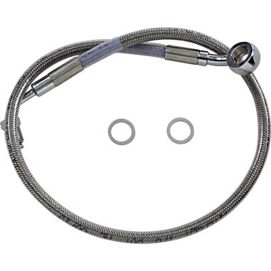 EXTENDED LENGTH STAINLESS STEEL BRAKE LINE KITS FOR HARLEY-DAVIDSON