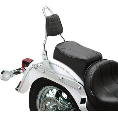 TAPERED BACKREST PADS FOR ROUND SISSY BARS FOR HARLEY-DAVIDSON