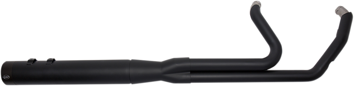 S&S CYCLE SIDEWINDER 2-INTO-1 EXHAUST SYSTEMS AND SHADOW MUFFLER KITS FOR HARLEY-DAVIDSON 2017 - 2019 Black Sidewinder 2-Into-1 Exhaust System/No Cats
