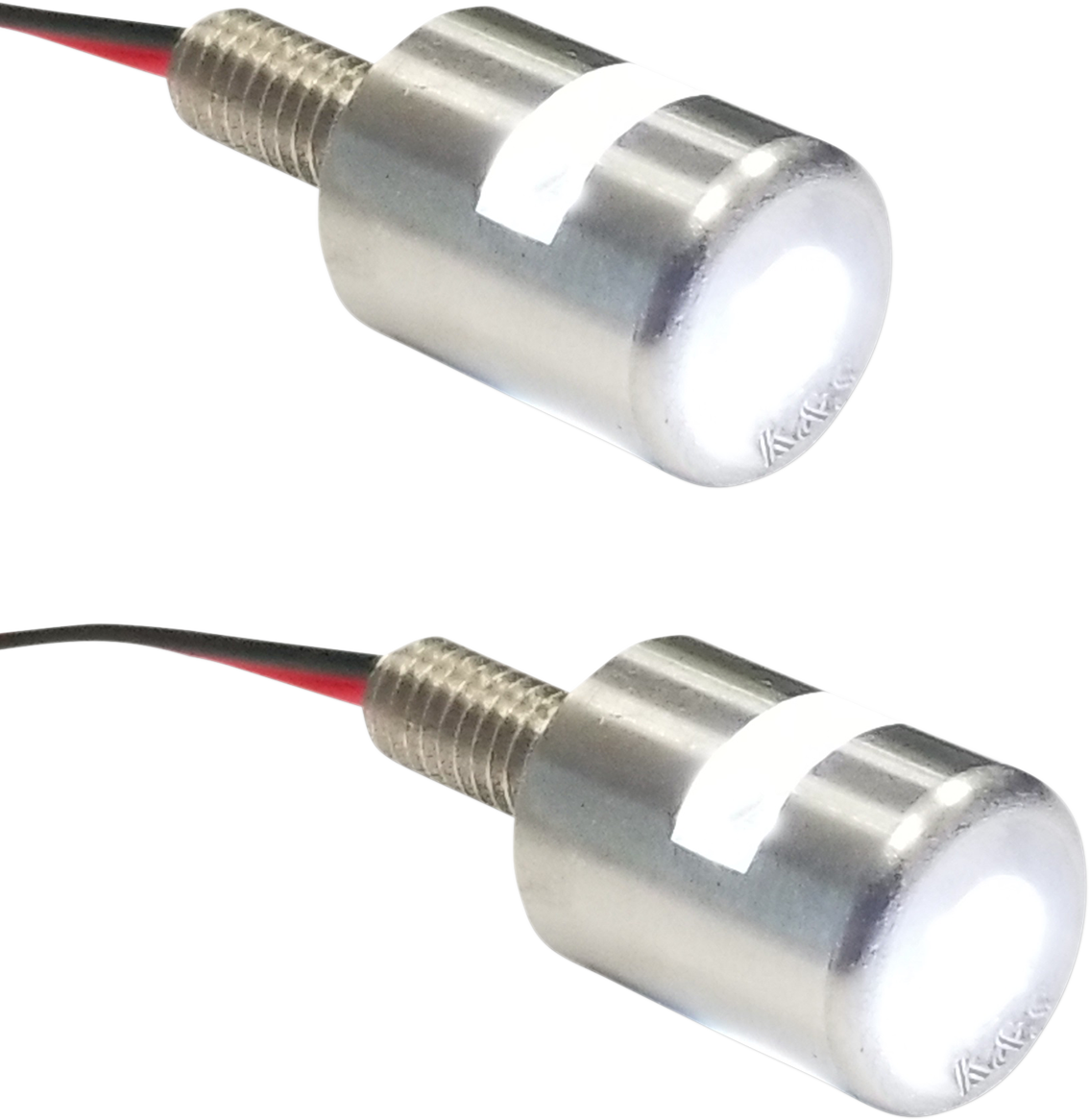 K&S TECHNOLOGIES THREE-BEAM LICENSE PLATE BOLT LIGHTS MARKER LIGHT LED WHITE