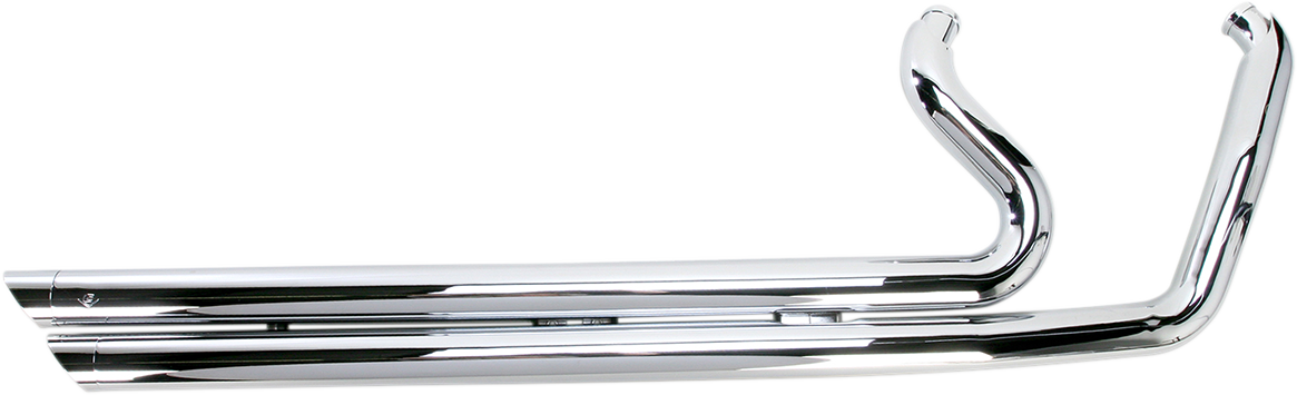 COBRA SPEEDSTER SLASHDOWN EXHAUST FOR HARLEY-DAVIDSON 2012 - 2016 Chrome Speedster Extra-Long Slashdown Exhaust