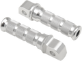 EMGO ANODIZED-ALUMINUM FOOTPEGS FOR SPORTBIKES FOOTPEGS SILVER KAW-REAR