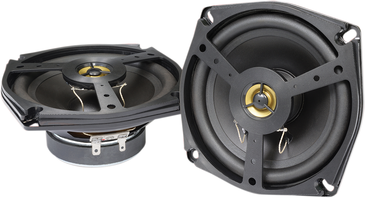 SHOW CHROME 51/2​" TWO-WAY FRONT SPEAKER KIT SPEAKER KIT GL1800 FRONT