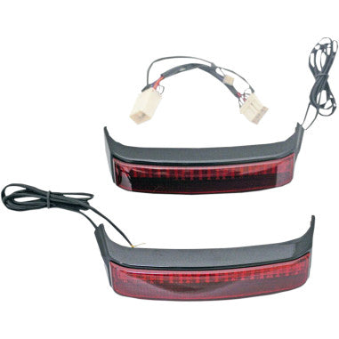 SADDLEBAG LIGHTS FOR H-D OE SADDLEBAGS FOR HARLEY-DAVIDSON