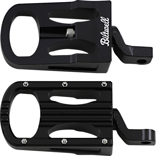 Posapies Biltwell Punisher XL Foot Pegs Step Black For Harley Davidson Sportster