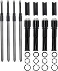 S&S Quickee Pushrods Gloss Black Covers For Harley-Davidson Miwaukee Eight M8