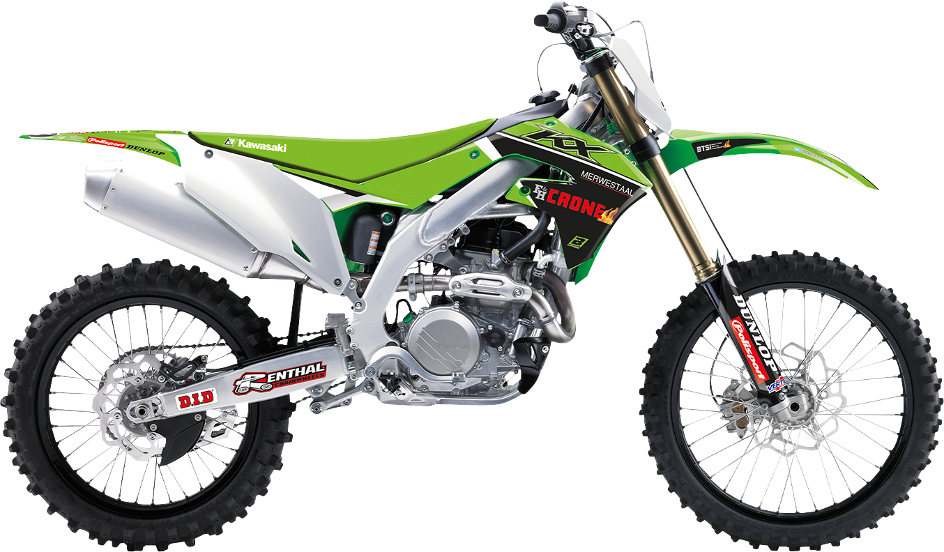 Replica Team Graphic Kits With Seat Covers For Kawasaki KX450F 19-23