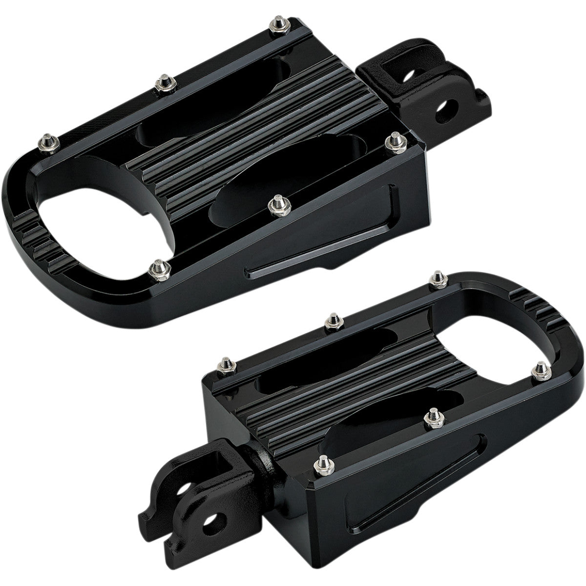 Punisher XL Foot Pegs für Harley Davidson ST18 Rider - Schwarz