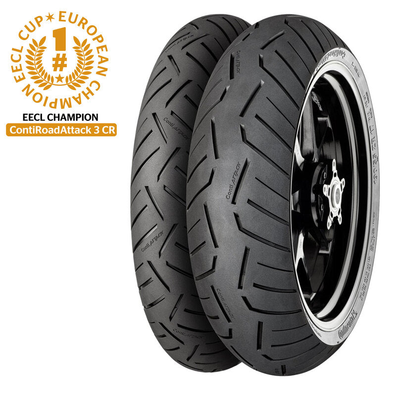 Neumático CONTINENTAL CONTIROADATTACK 3 CR CLASSIC RACE 100/90 R 18 M/C 56V TL CONTINENTAL 2445640000