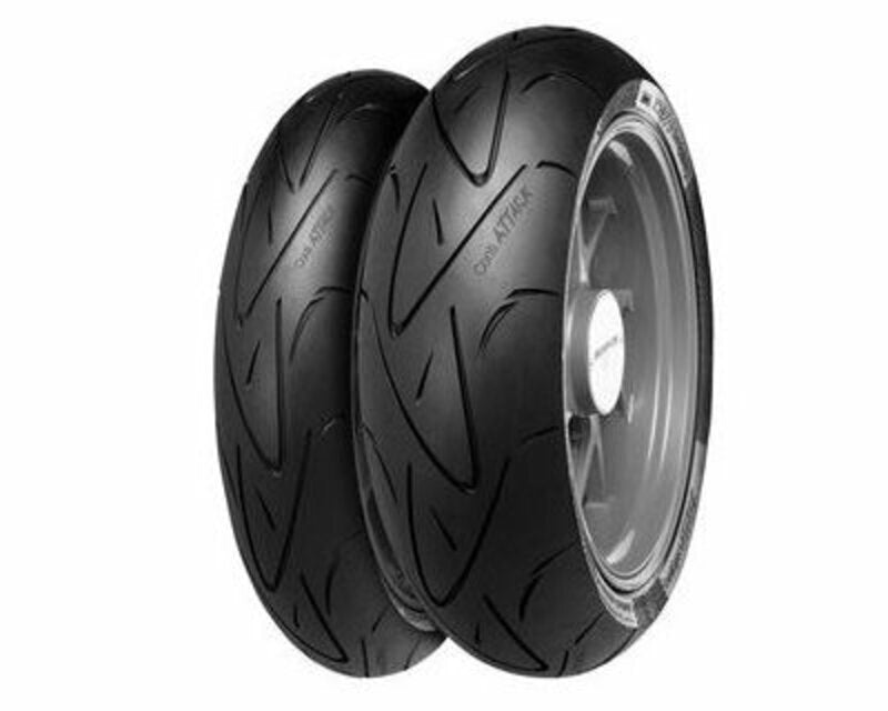 Neumático CONTINENTAL CONTISPORTATTACK 190/50 ZR 17 M/C (73W) TL CONTINENTAL 2444000000