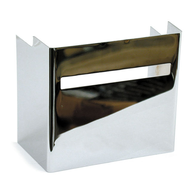 Battery Side Cover, Plain With Window For Harley-Davidson