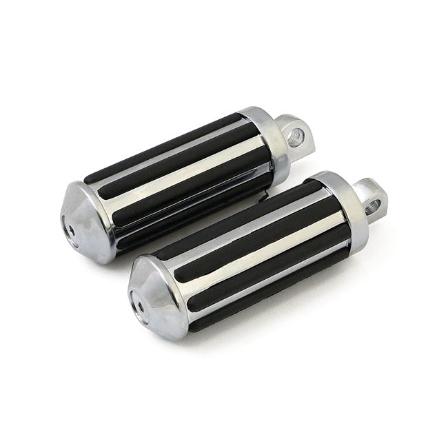 Rail Footpegs, Mail/Large Dia. For Harley-Davidson
