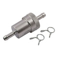 Chrome Aluminum Fuel Filter, 5/16 Inch For Harley-Davidson