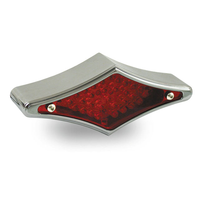 L.E.D. Flat-Lens Diamond Taillight For Harley-Davidson