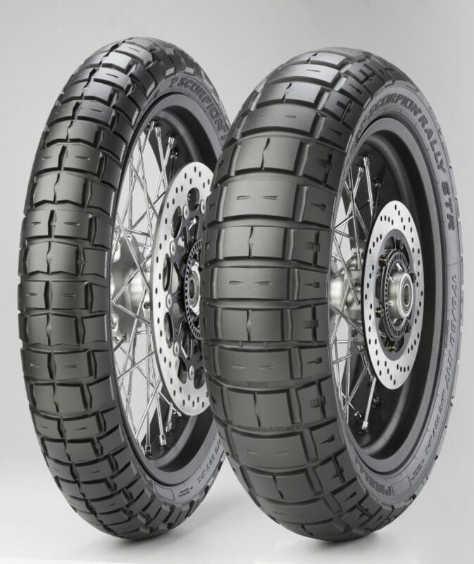 Neumático PIRELLI SCORPION RALLY STR (F) STD + Husqvarna Svartpilen 401 110/70 R 17 M/C 54H TL M+S PIRELLI 2808100