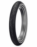 Neumático DUNLOP D402F MWW (HARLEY-D) Banda blanca media MH90-21 M/C 54H TL DUNLOP 631715